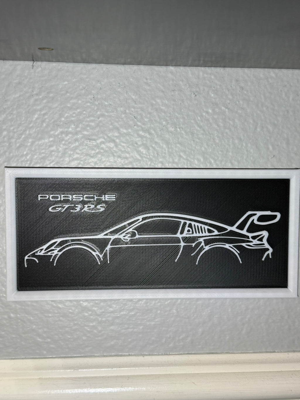 GT3RS Plaque Wall Art