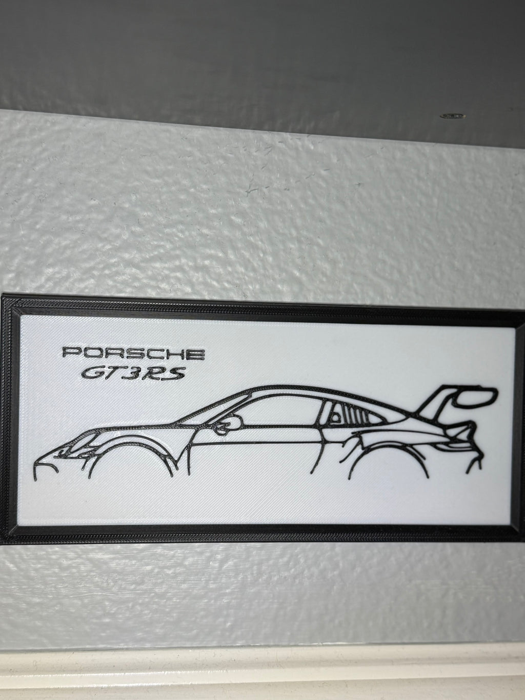 GT3RS Plaque Wall Art