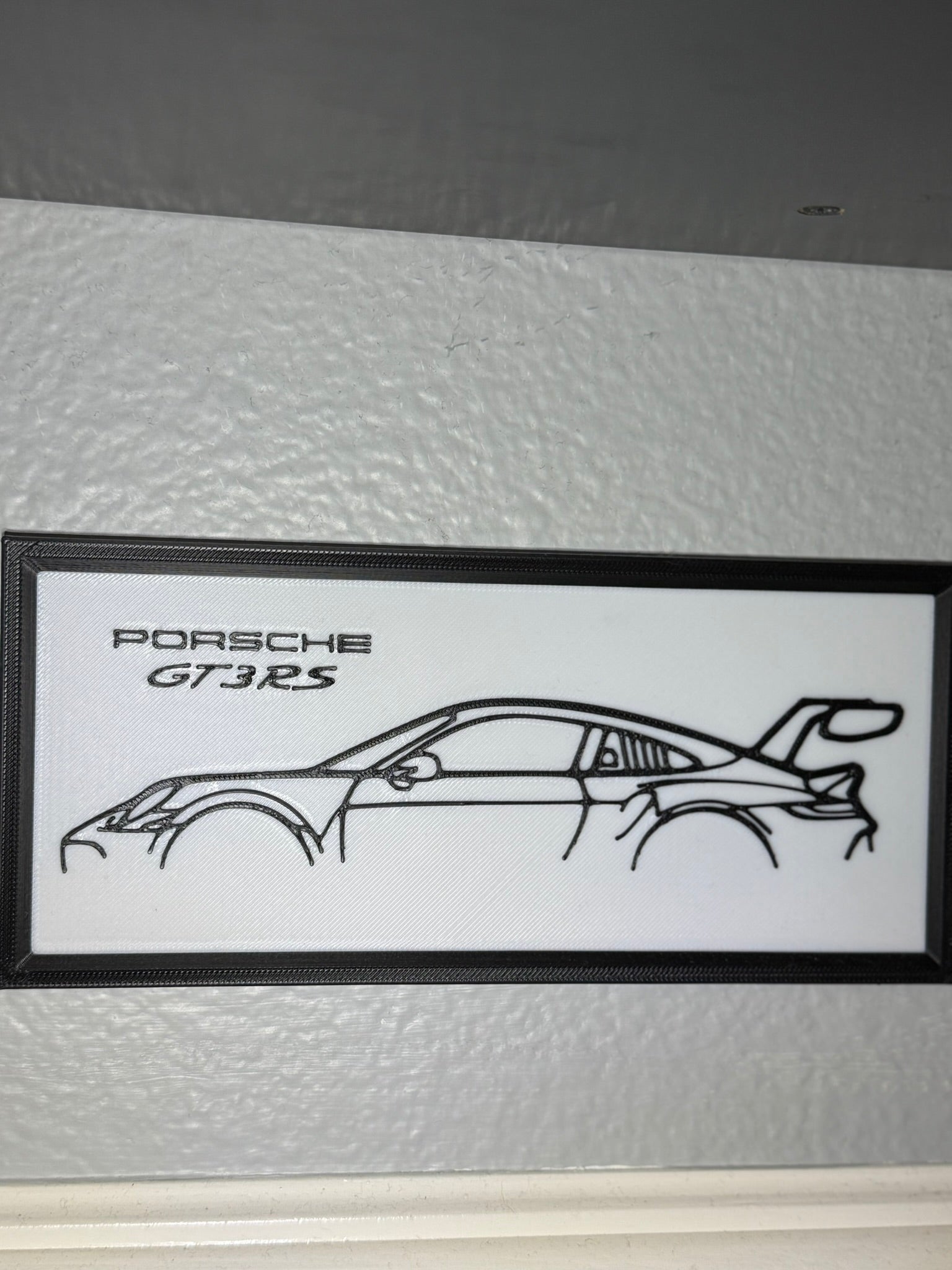 GT3RS Plaque Wall Art
