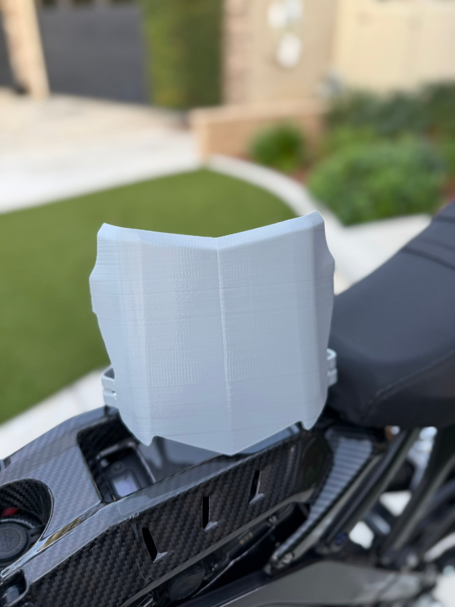 Motocutz Style Front Number Plate