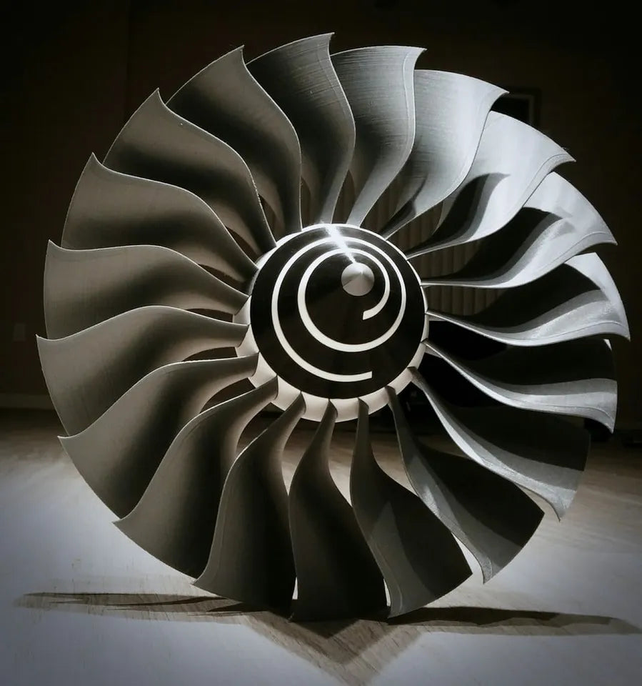 High Bypass Jet Engine Fan